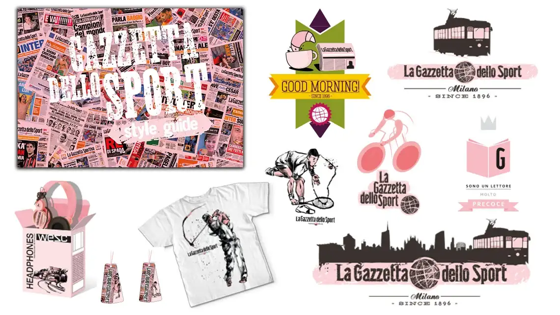 Il lavoro di Magnet per GAZZETTA DELLO SPORT
